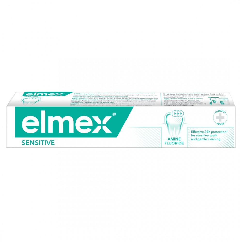 Pasta de dinti elmex Sensitive, pentru dinti sensibili, 75 ml
